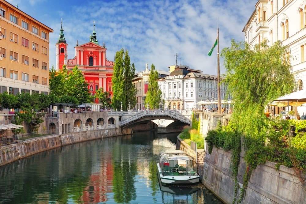 Ljubljana ist die Hauptstadt Sloweniens