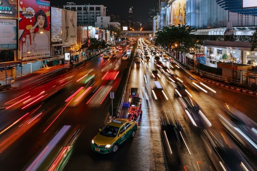 Verkehr in Bangkok