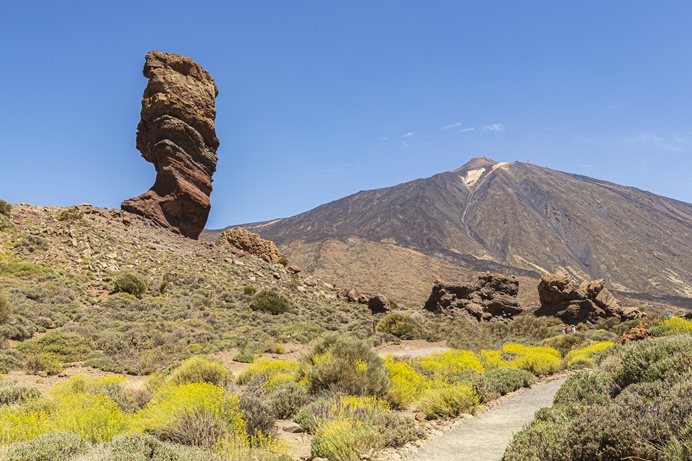 Roques de García und Pico del Teide