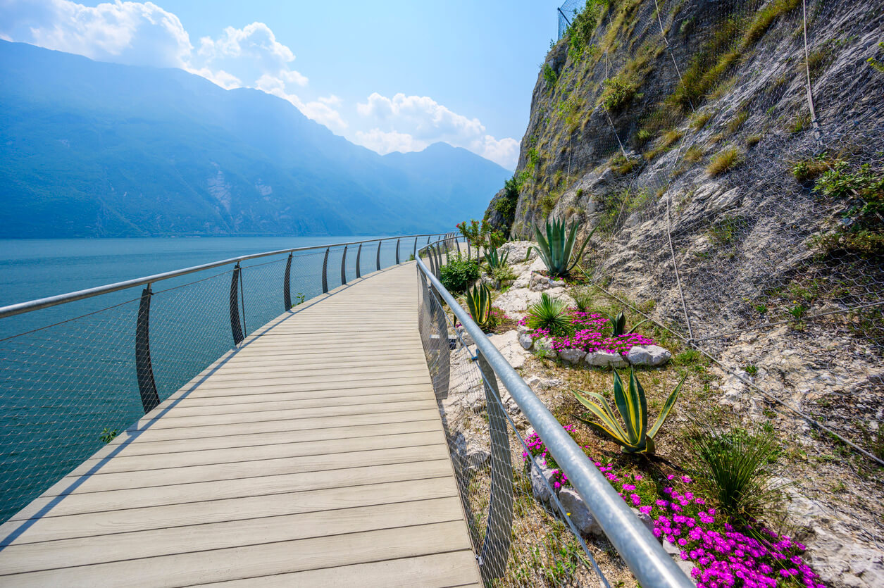 Radweg am Gardasee